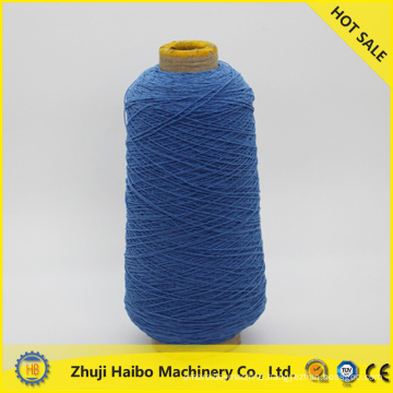 2015 professional spandex covered yarn,polyester spun yarn supplier for socks knitting yarn